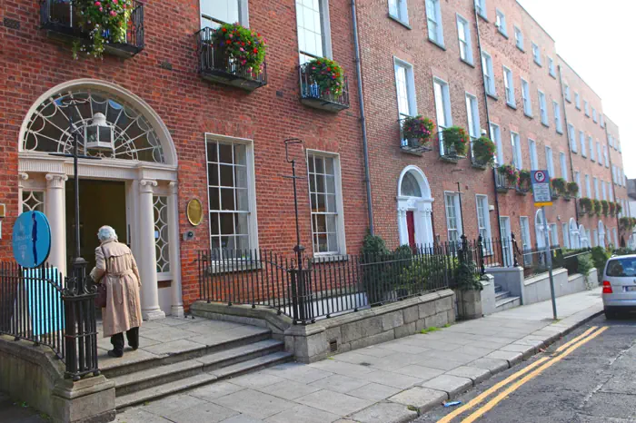 Eingangsbereich zum James Joyce Center in Dublin