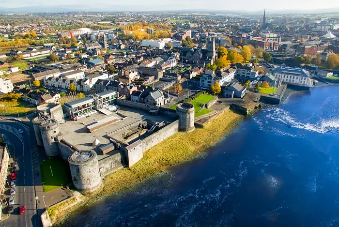 King John's Castle in Limerick - Ireland