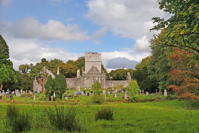 Muckross Abbey am Lough Leane nahe Killarney