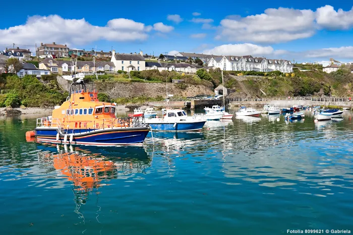 Fischerboote - Ballycotton Harbour in Cork