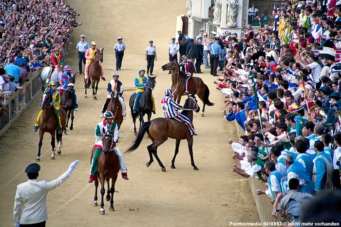 Pferderennen - Palio di Siena