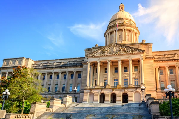 State Capitol Building in Frankfort in Kentucky