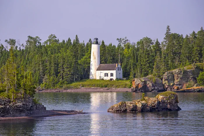 Rock Harbor Lighthouse - Isle Royale Lighthouse