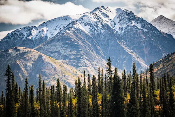 Rocky Mountains in den Northwest Territories