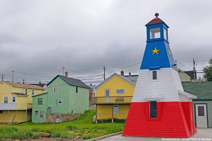 Leuchtturm in Chéticamp - Cape-Breton-Highlands-Nationalpark