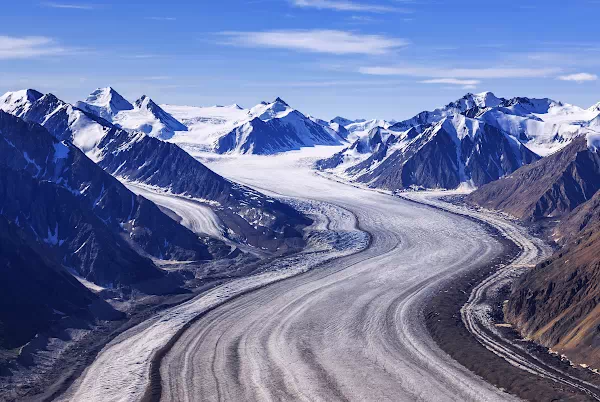 Kaskawulsh Glacier - Kluane Icefield in Kanada