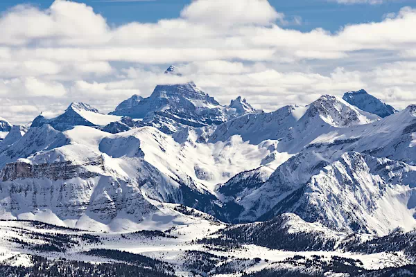 Bergpanorama - Assiniboine Mountain - Banff-Nationalpark