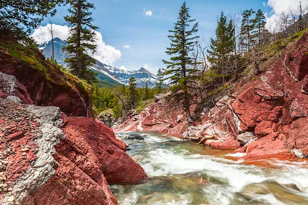 Red Rock Canyon - Waterton Alberta