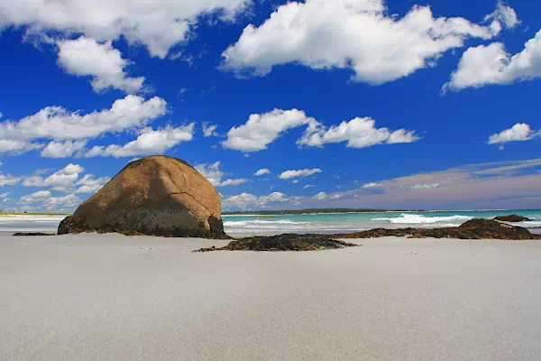 Sandstrand im Kejimkujik-Nationalpark - Nova Scotia