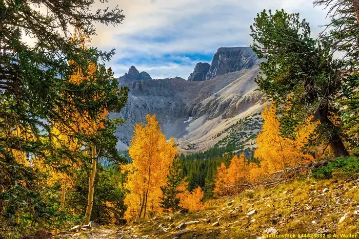 Wheeler Peak in Nevada - USA