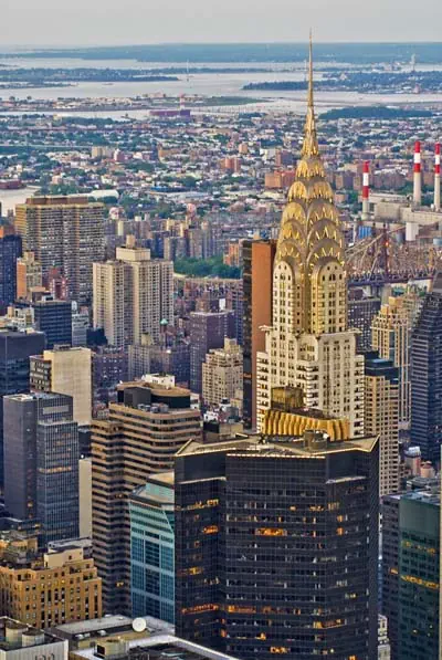 Chrysler Building am Abend