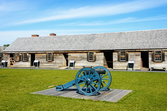 Fort Stanwix - Historische Kanone