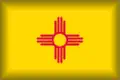 Staatsflagge von New Mexico