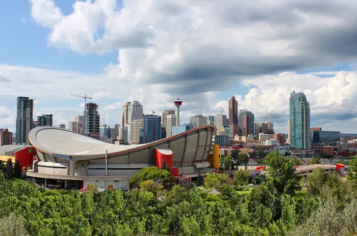 Calgary Skyline - Provinz Alberta