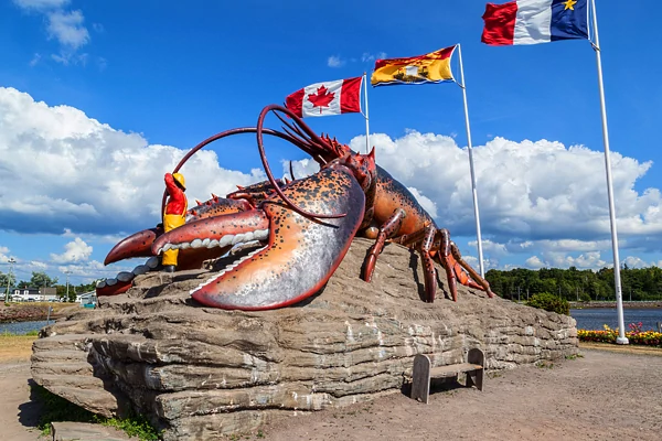 World's Largest Lobster Statue - New Brunswick