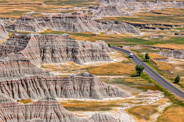 Badlands-Nationalpark - South Dakota USA