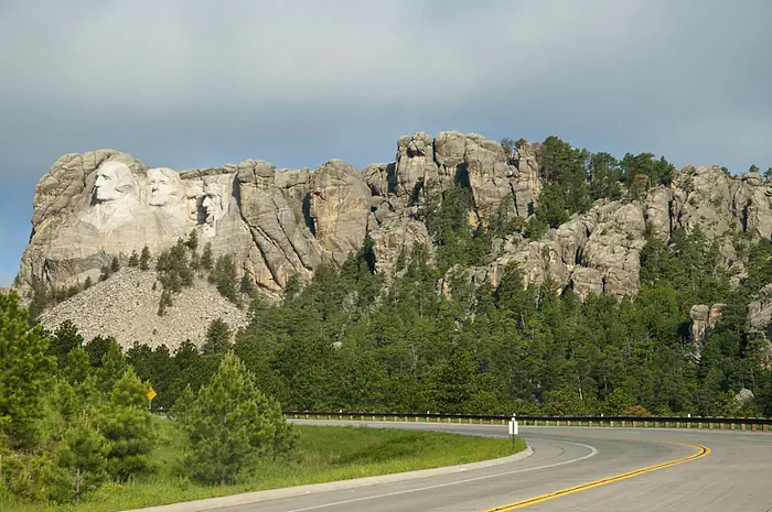 US-Präsidenten - Mount Rushmore National Memorial in South Dakota