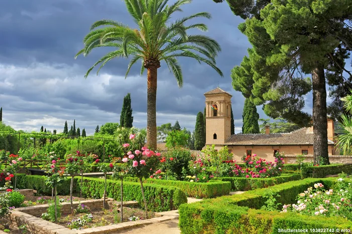 Rosengarten der Alhambra