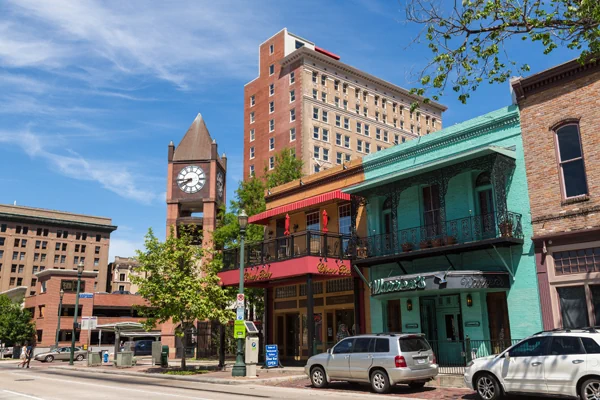 Louis Market Square in Houston Texas