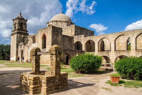 Missionsgebäude von San José in Texas