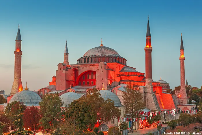 Haghia Sophia in Istanbul am Bosporus