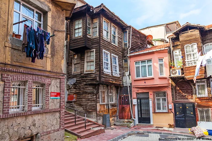 Historische Wohnhäuser in Balat