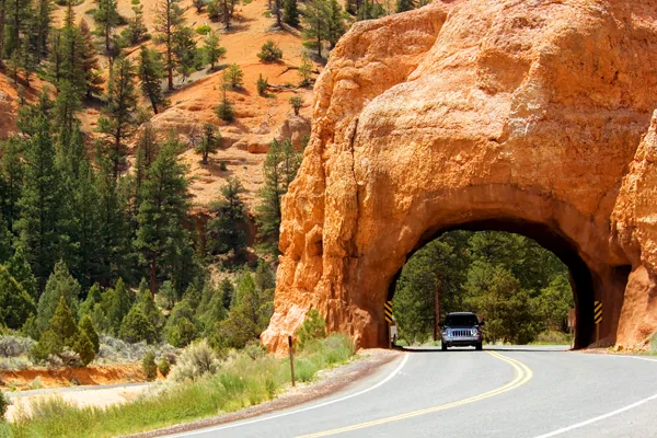 Red Canyon Highway in Utah