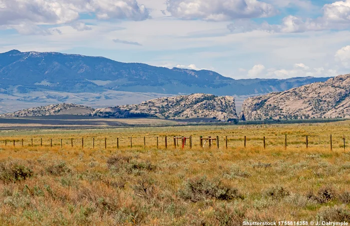 Devil's Gate - Felsendurchbruch im Niemandsland von Wyoming