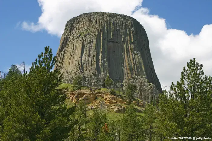 Devils Tower in Wyoming