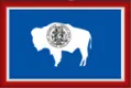 Staatsflagge von Wyoming